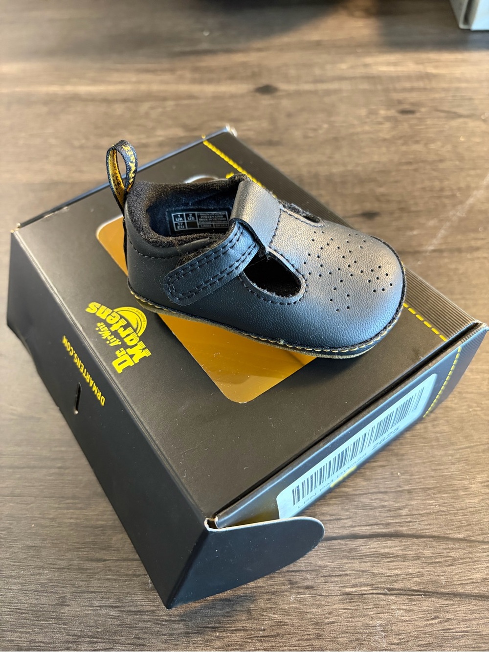 Dr. Martens Infant Black Mary Jane Shoe